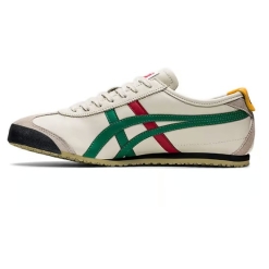 Onitsuka Tiger Mexico 66 Cream Olive Green Shoes For Men's Or Boys DL408-1684