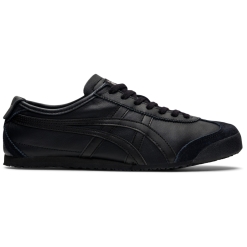 Onitsuka Tiger Unisex (All Black) Mexico 66 Deluxe Shoes Slip-On Athletic Shoes For Men's Or Boys-?THL202-9000