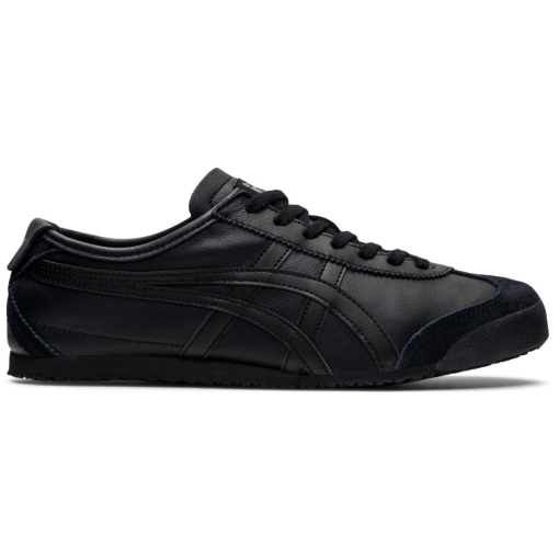 Onitsuka Tiger Unisex (All Black) Mexico 66 Deluxe Shoes Slip-On Athletic Shoes For Men's Or Boys-?THL202-9000