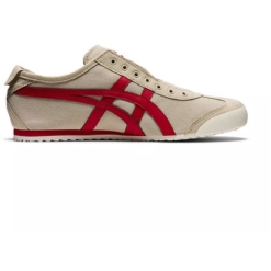 Onitsuka Tiger Mexico 66 Slip-On BIRCH/FIERY RED 1183A360-210 Athletic Shoes For Men's Or Boys