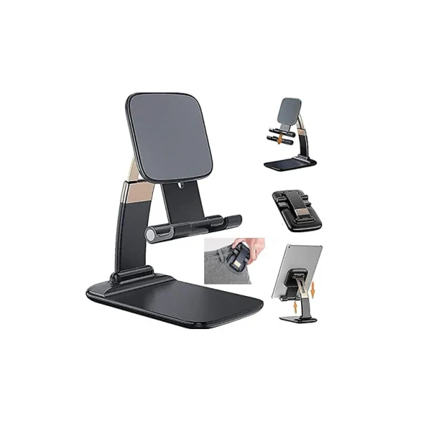 Adjustable & Foldable Mobile Stand, Metal Stand Holder For Mobile Phone And Tablet (Up To 10 Inch) (CLS-2391360)