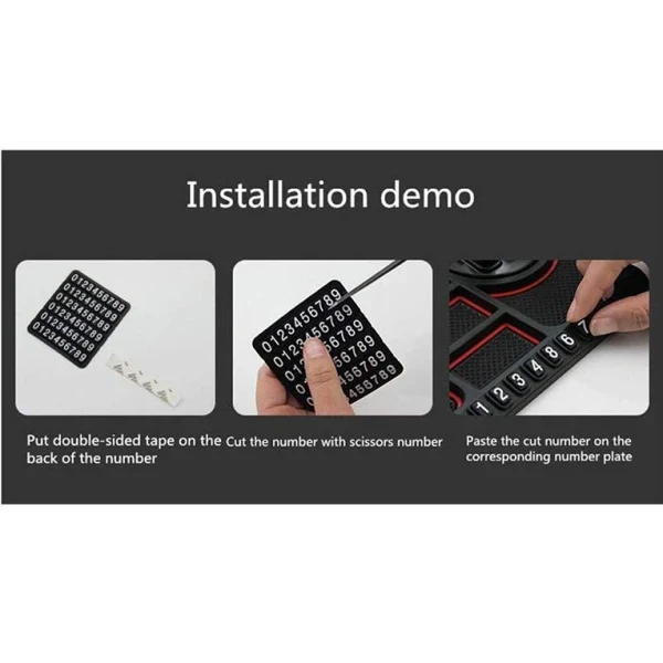 Anti-Slip Car Dashboard Mat & Mobile Phone Holder Mount (CLS-2389751)