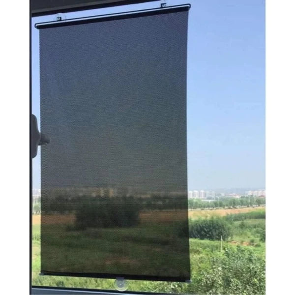 Automatic Sun Shade Curtain for Car & Home (70 x 125,Pack of 2,Multicolor) (CLS-2391352)