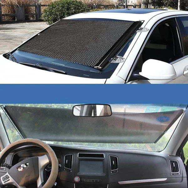 Automatic Sun Shade Curtain for Car & Home (70 x 125,Pack of 2,Multicolor) (CLS-2391352)