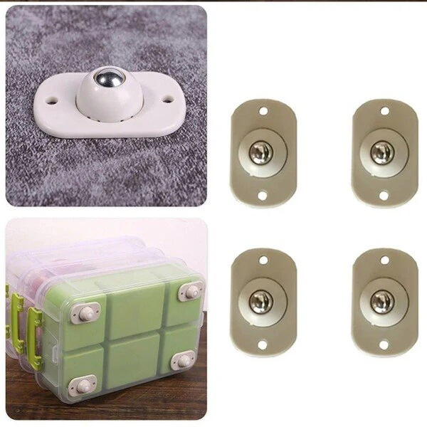 Mini Swivel Caster Wheels 4Pcs set (CLS-2388607)