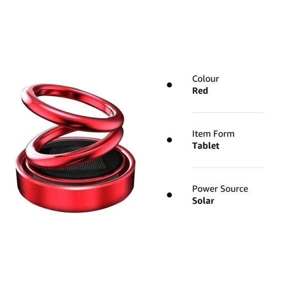 Solar Ring Car Perfume or Solar Energy Rotating Car-Perfume (CLS-2386228)